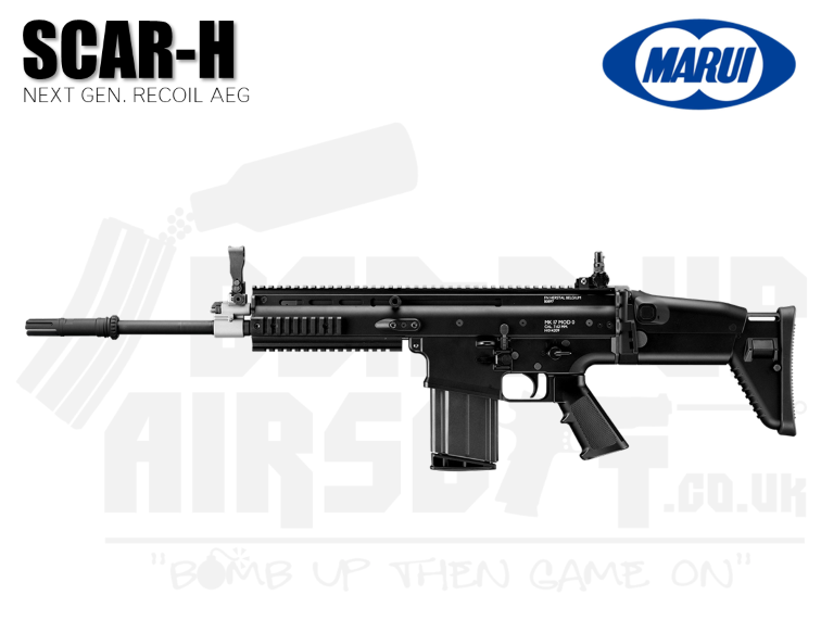 Tokyo Marui Scar-H Next Gen Recoil - Black