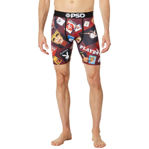 PSD Mens Floral Past Time Flowers Hibiscus Urban Athletic Boxer Briefs  Small Underwear — WatchCo