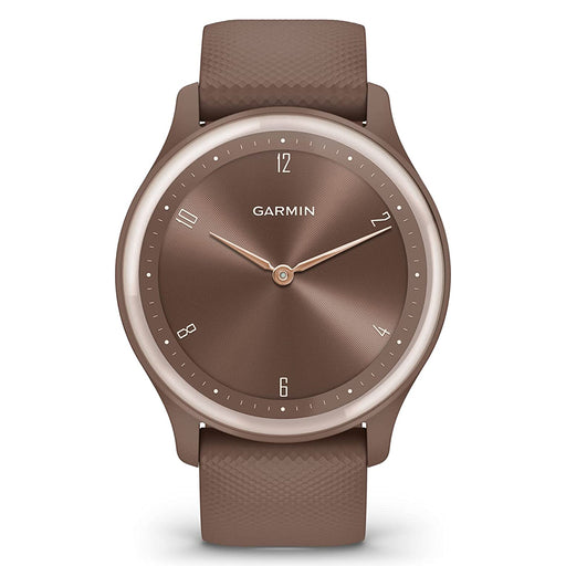 Montre connectée Femme Garmin Vivomove Luxe 010-02241-03 Silver-Black -  Bracelet Acier Gris