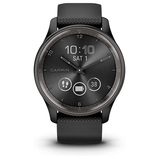 Garmin vívomove Trend, Stylish Hybrid Smartwatch, Long-Lasting Battery  Life, Dynamic Watch Hands and Touchscreen Display, Mist Gray
