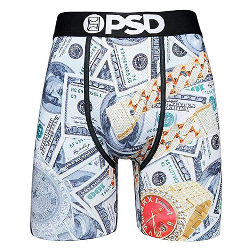 PSD Underwear Men's Boxer Briefs (Multi/69 Hp/XL), Multi/69 Hp, X-Large