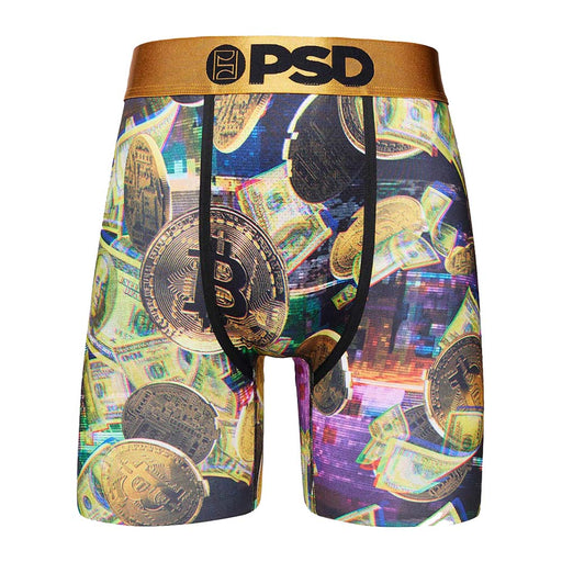 PSD Men's Multicolor Magic Shrooms Boxer Briefs Underwear