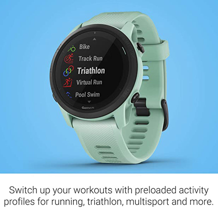 Garmin Forerunner 745 Neo Tropic Detailed Training Stats and On-Device  Workouts Essential GPS Running Smart Watch - 010-02445-01-M