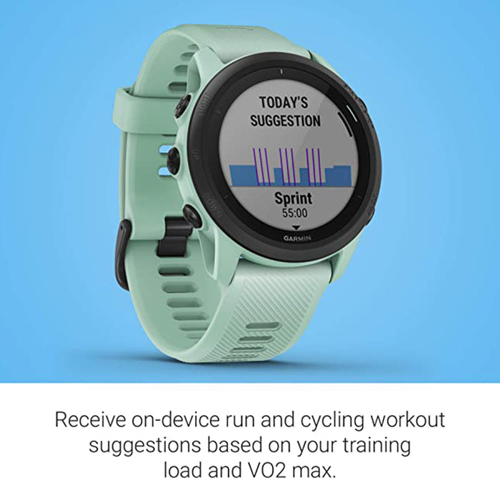 Garmin Forerunner 745 Neo Tropic Detailed Training Stats and On