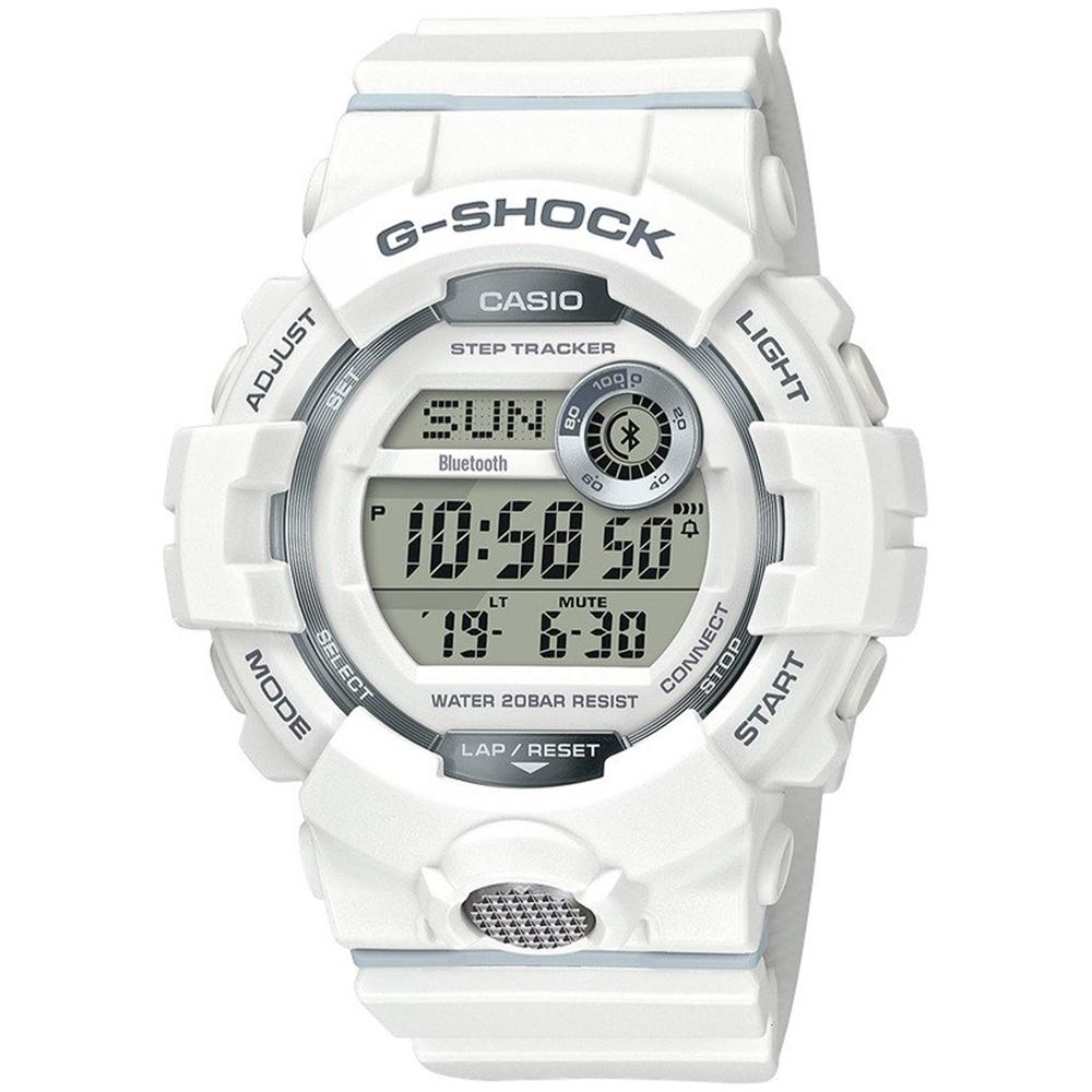 white digital g shock