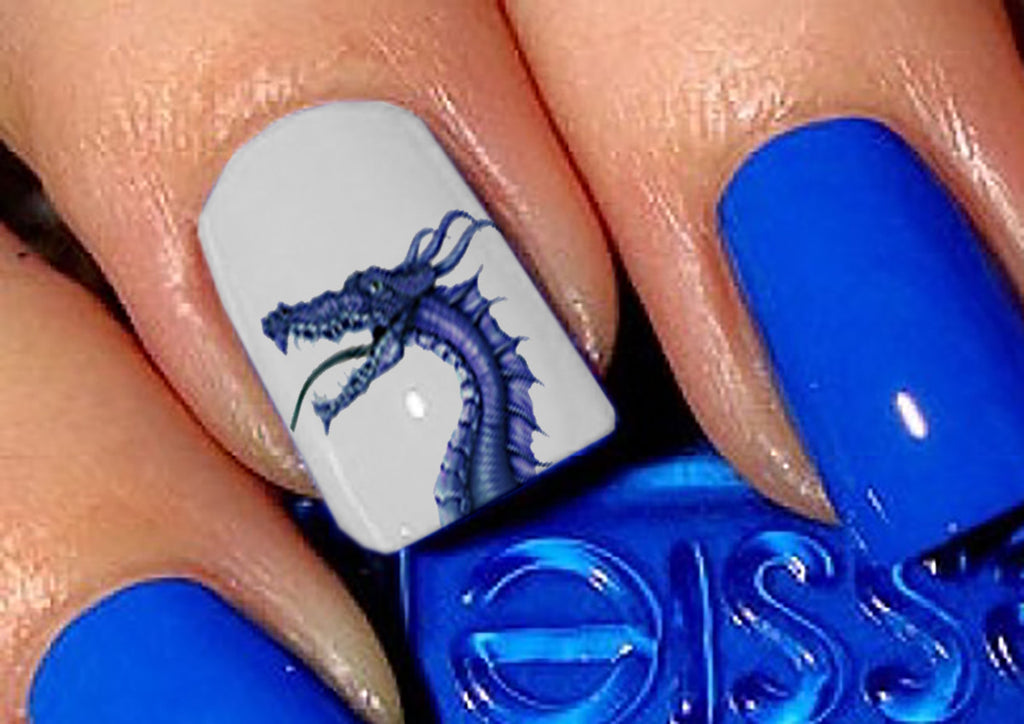 7. Dragon Nail Art Stickers - wide 10