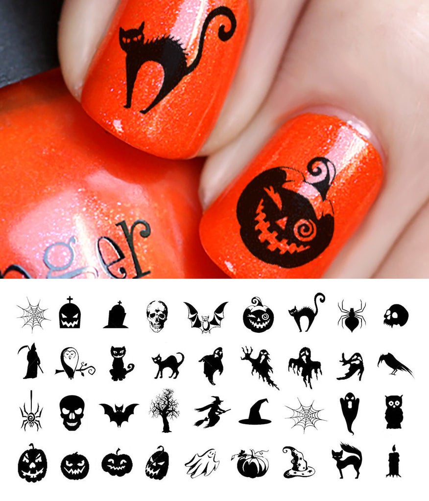 halloween nail stickers