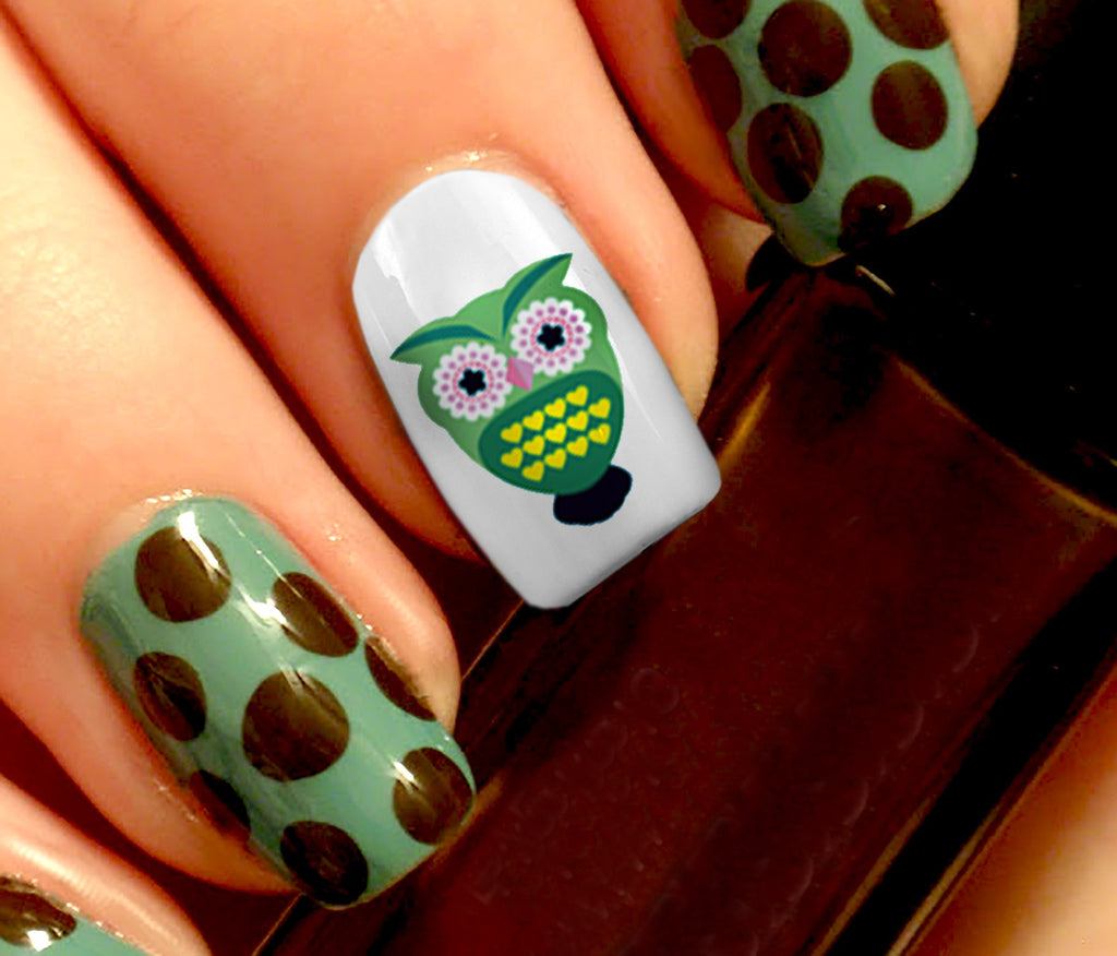 Sugar Skull Owl Nail Decals #1 – Moon Sugar Decals