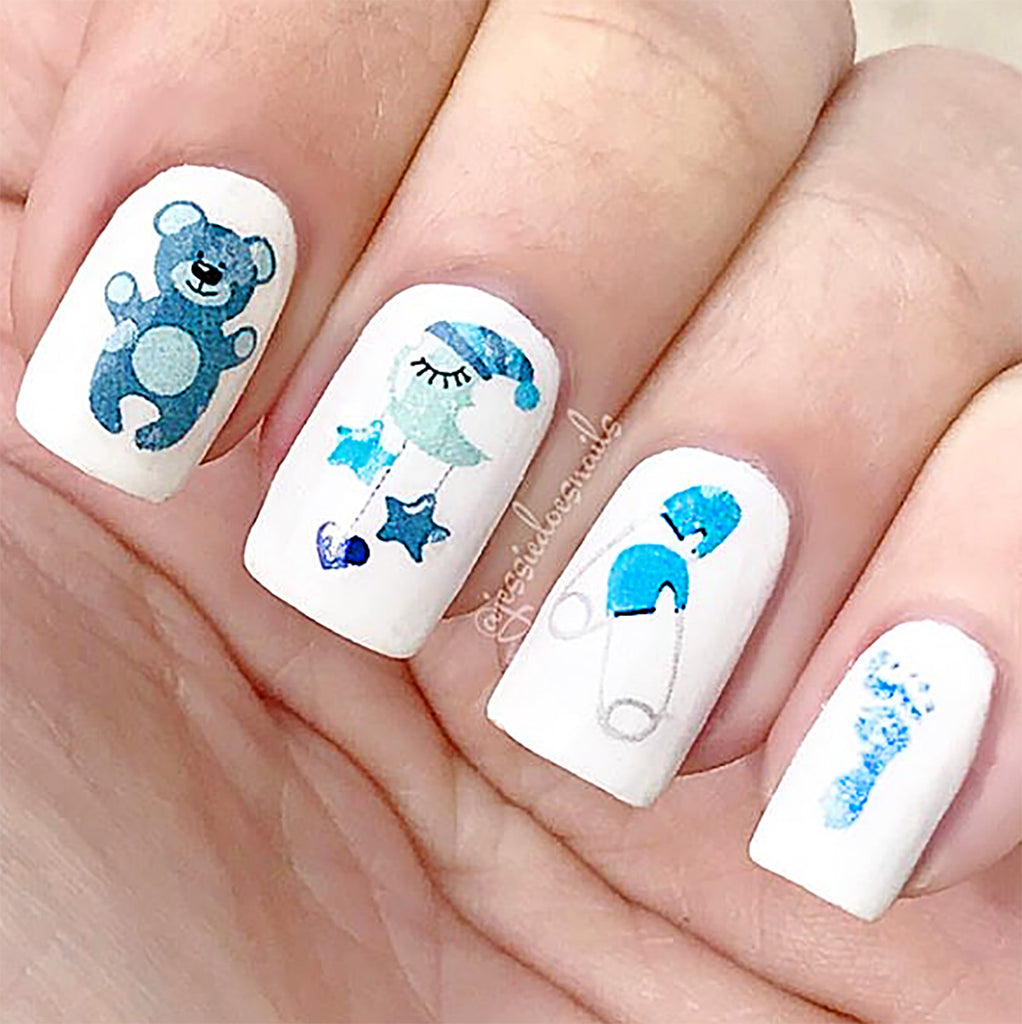 baby nail designs