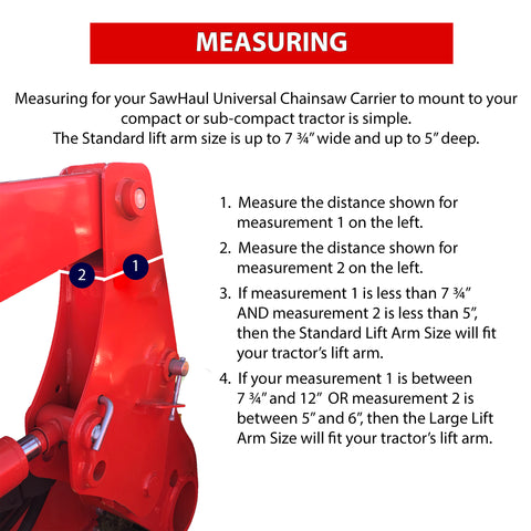Measure for Tractor