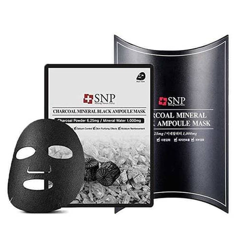 Charcoal Mineral Black Ampoule Mask