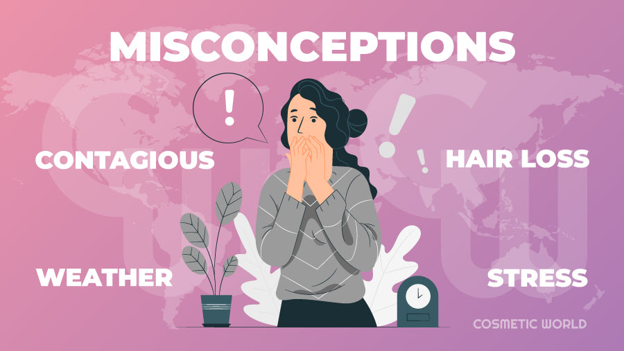 Common Misconceptions about Dandruff - Infographic