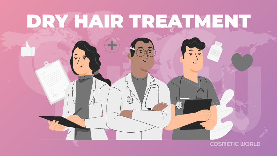 Dry Hair Treatments - Infographic