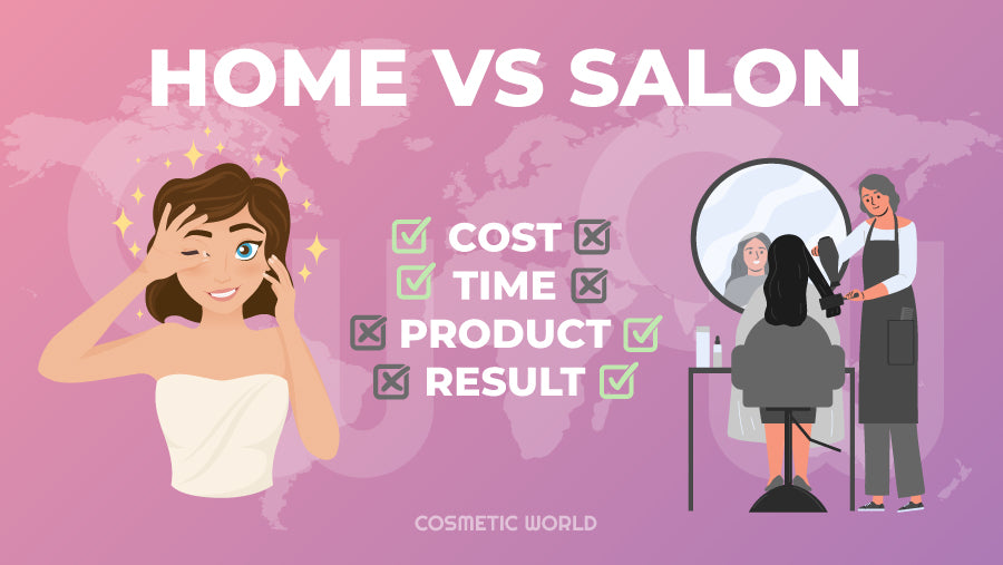 Home VS Salon for keratin treatment