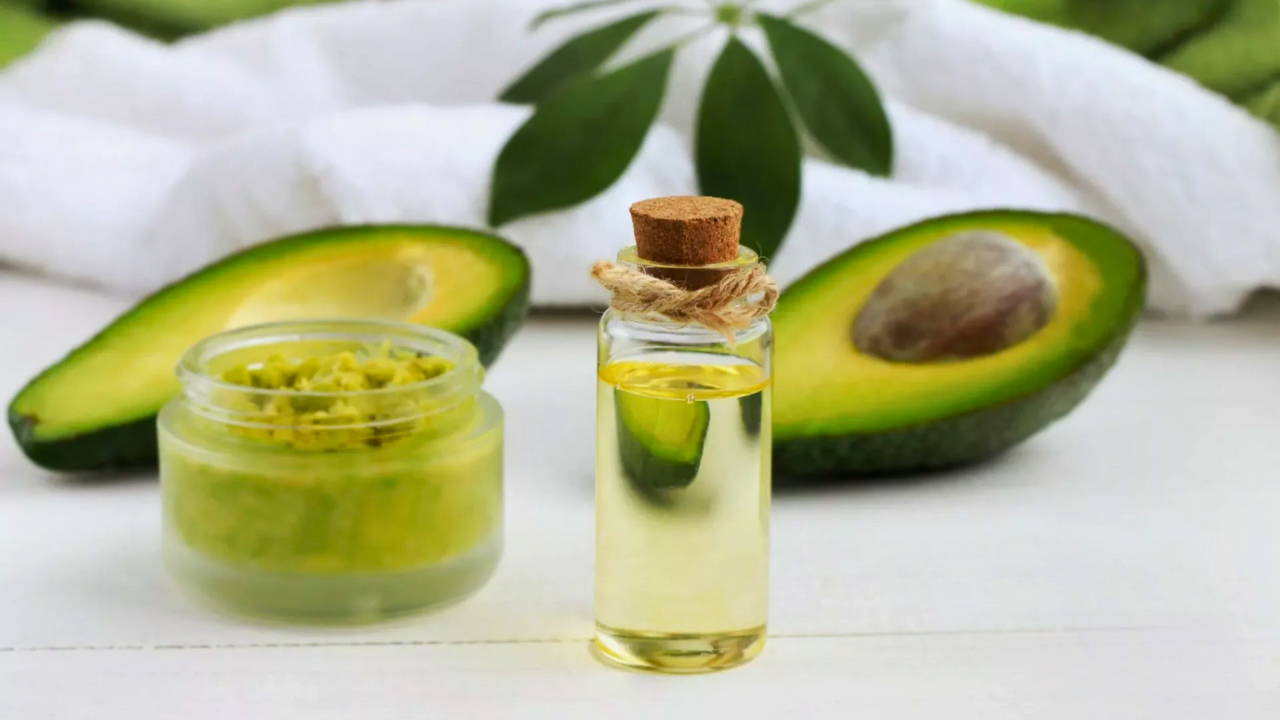 avacado has protective oils which help with dry skin