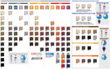 Chi Ionic Permanent Shine Hair Color Manual & Color Chart