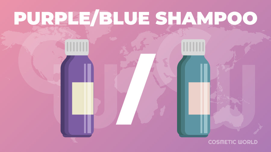 Purple or blue shampoo