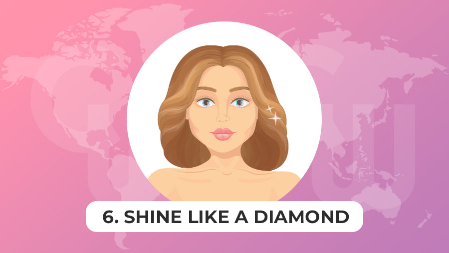 Step 6 of How to use dry shampoo - Shine bright like a diamond