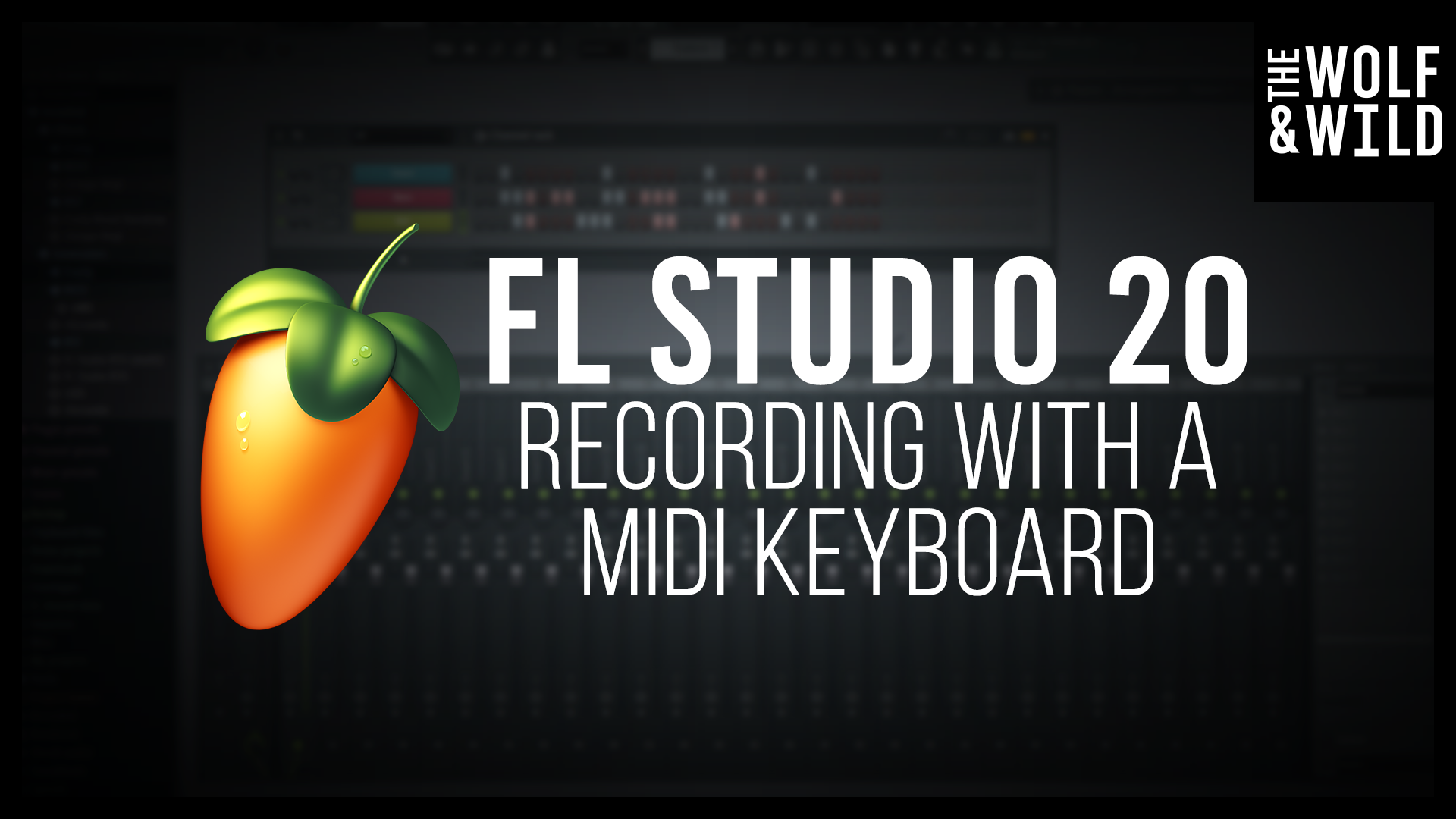 recording midi fl studio