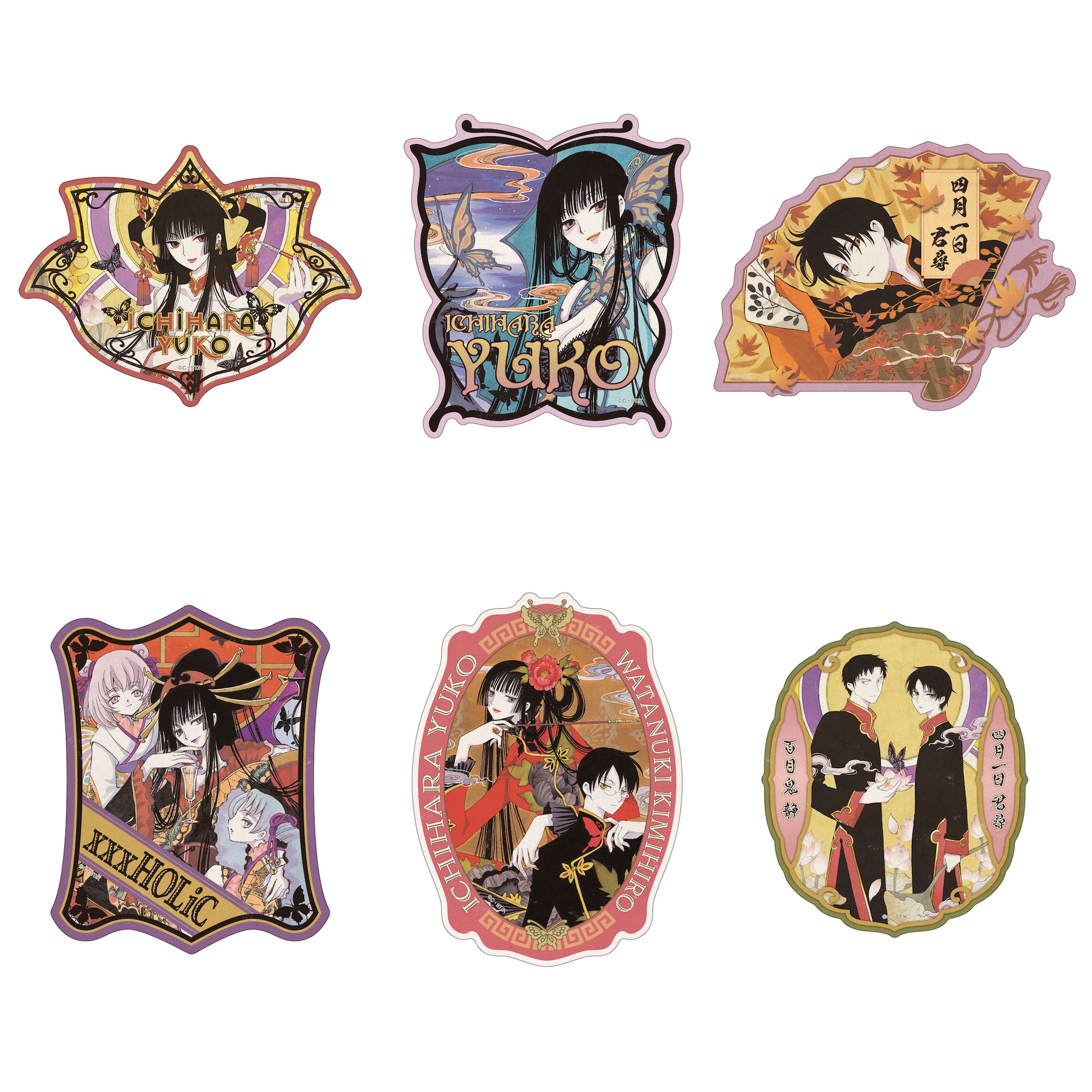 Xxxholic トラベルステッカー 全6種 予約商品 Tokyo Otaku Mode