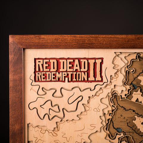 World Map - Red Dead Redemption 2 Map