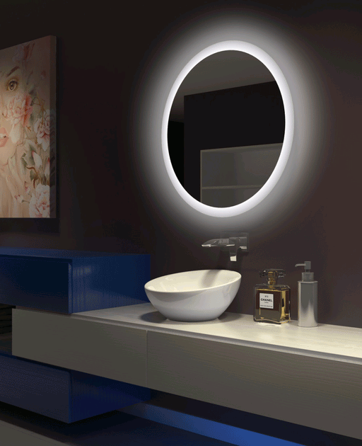 modern bathroom lights over mirror