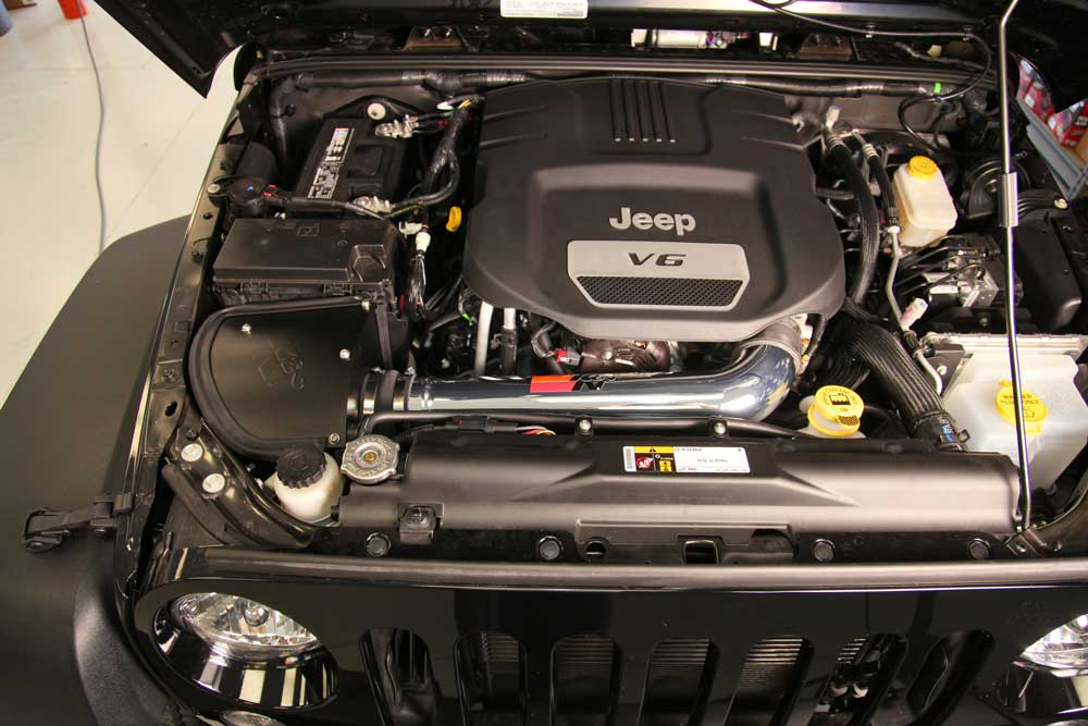 20122018 Jeep Wrangler JK 3.6L V6 Engine, K&N 77 Series