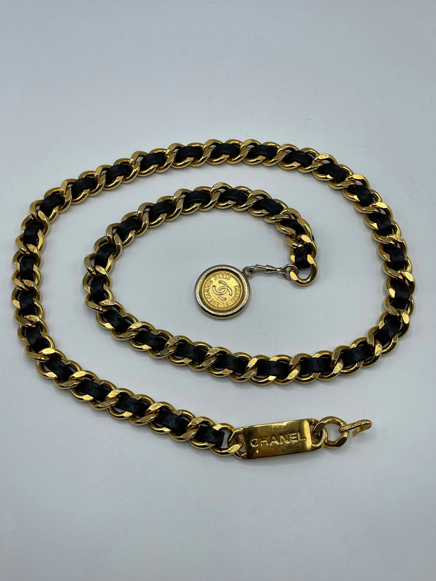 Vintage Chanel chain belt – hk-vintage
