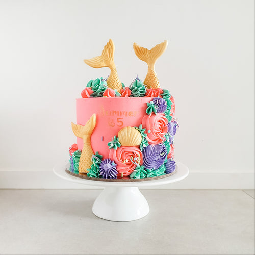 Mermaid Cake - Mama Smiles