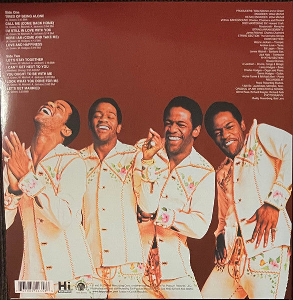 AL GREEN (アル・グリーン) - Greatest Hits (US 限定復刻再発アナログ LP/New)