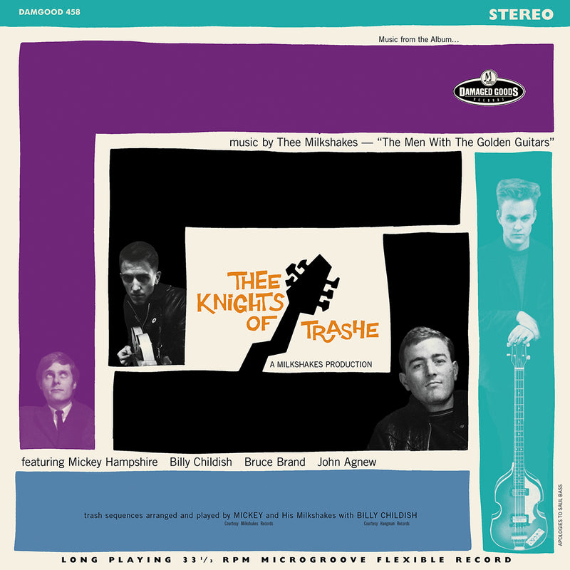 MILKSHAKES - Thee Knights Of Trashe (UK Ltd.Reissue LP/New)