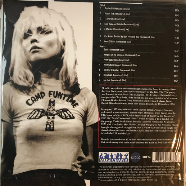 ブロンディ 夢みるNO.1￼ ナンバーワン EPレコード ￼BLONDIE