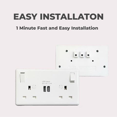 absolutely easy installation socket converter