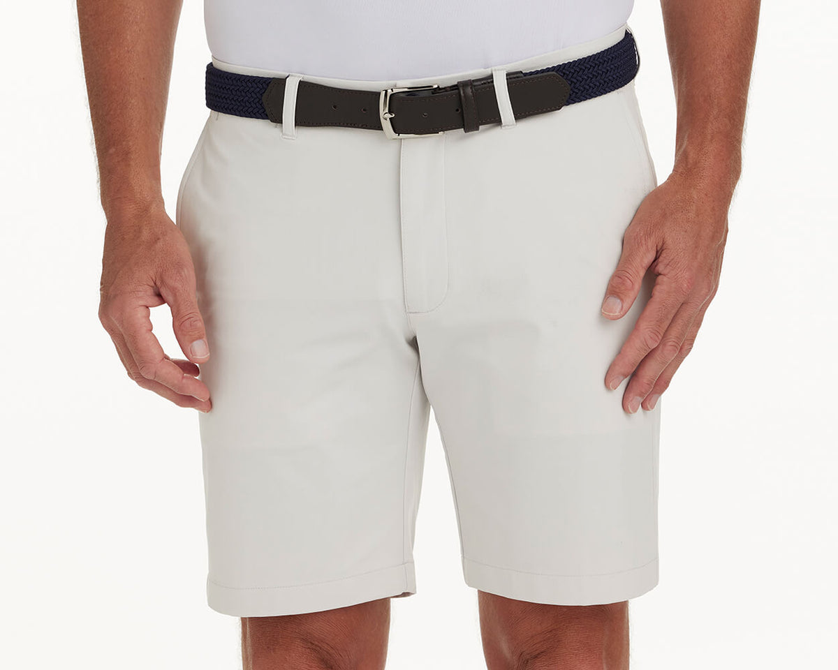 Men's Light Khaki Golf Shorts