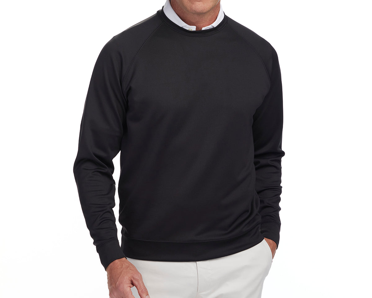 Men\'s Heathered Navy Crewneck | Holderness & Bourne