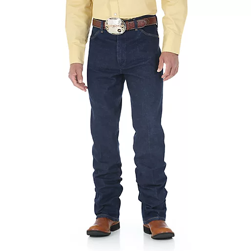 Wrangler Men's 936 Cowboy Cut Slim Fit Prewashed Jeans Antique Blue 33W x  36L