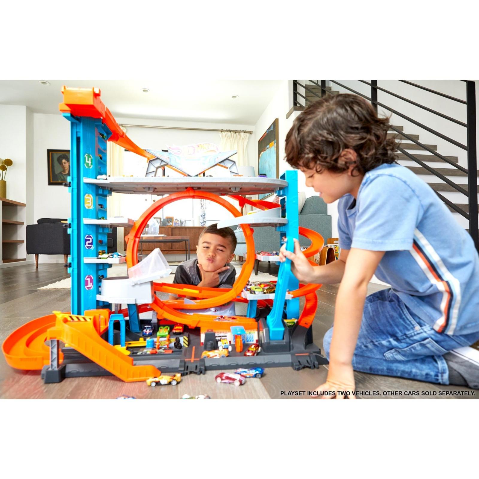 hot wheels garage tower shark