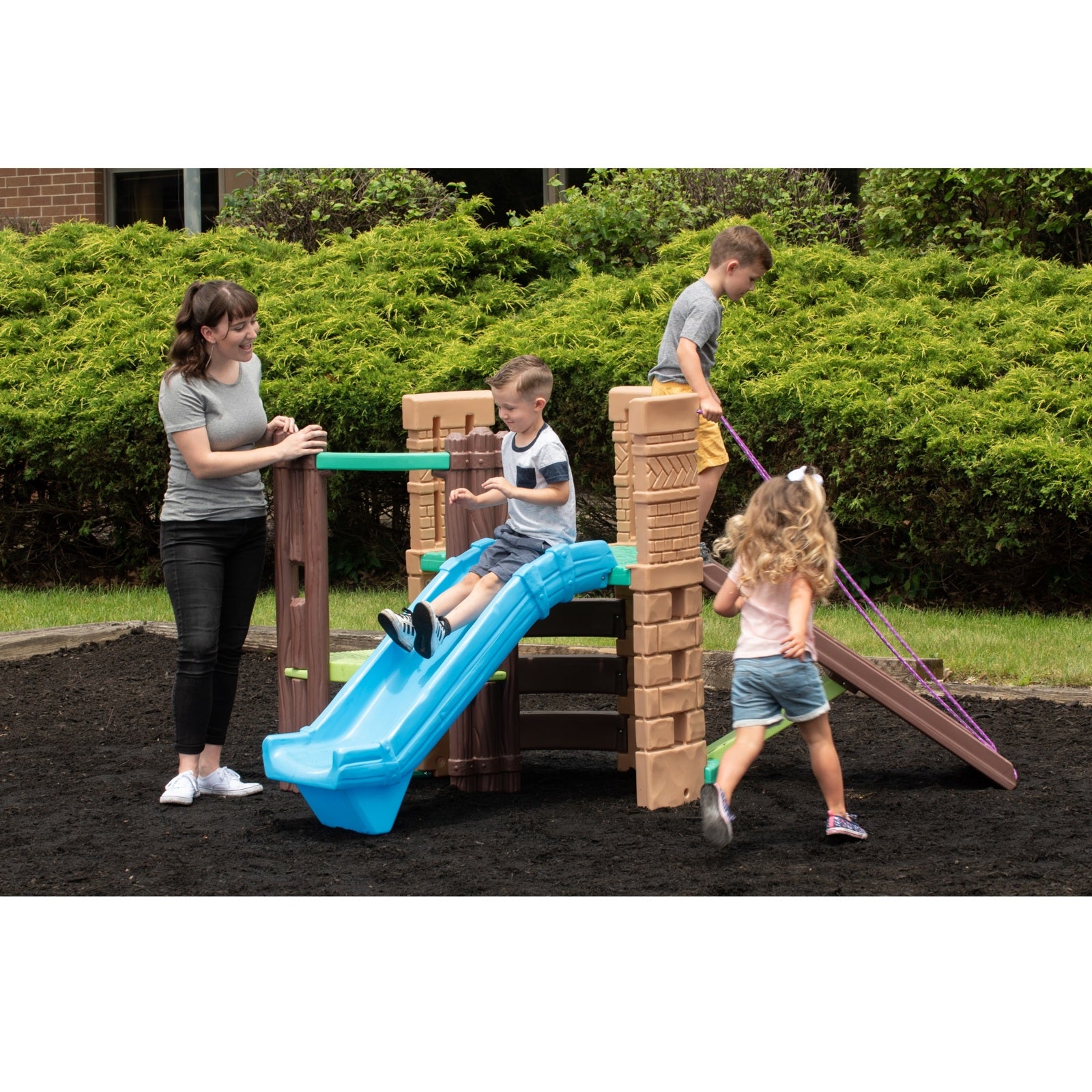 little tikes 1 2 3 climber seesaw and slide