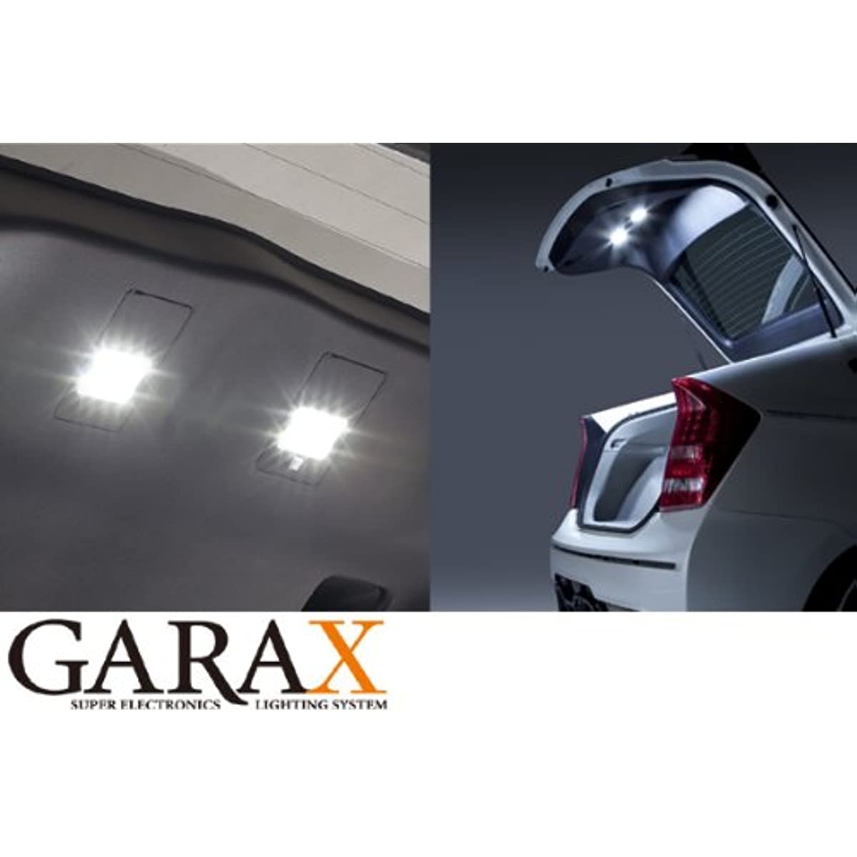 GARAX PR3-BDL-B BACK DOOR LED LAMP, 30 PriusBlack