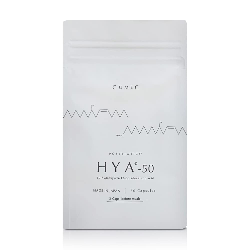 CUMEC Inner Beauty Supplement [HYA-50] Trial Pouch 30 Tablets / Contains  Postbiotics Ingredients