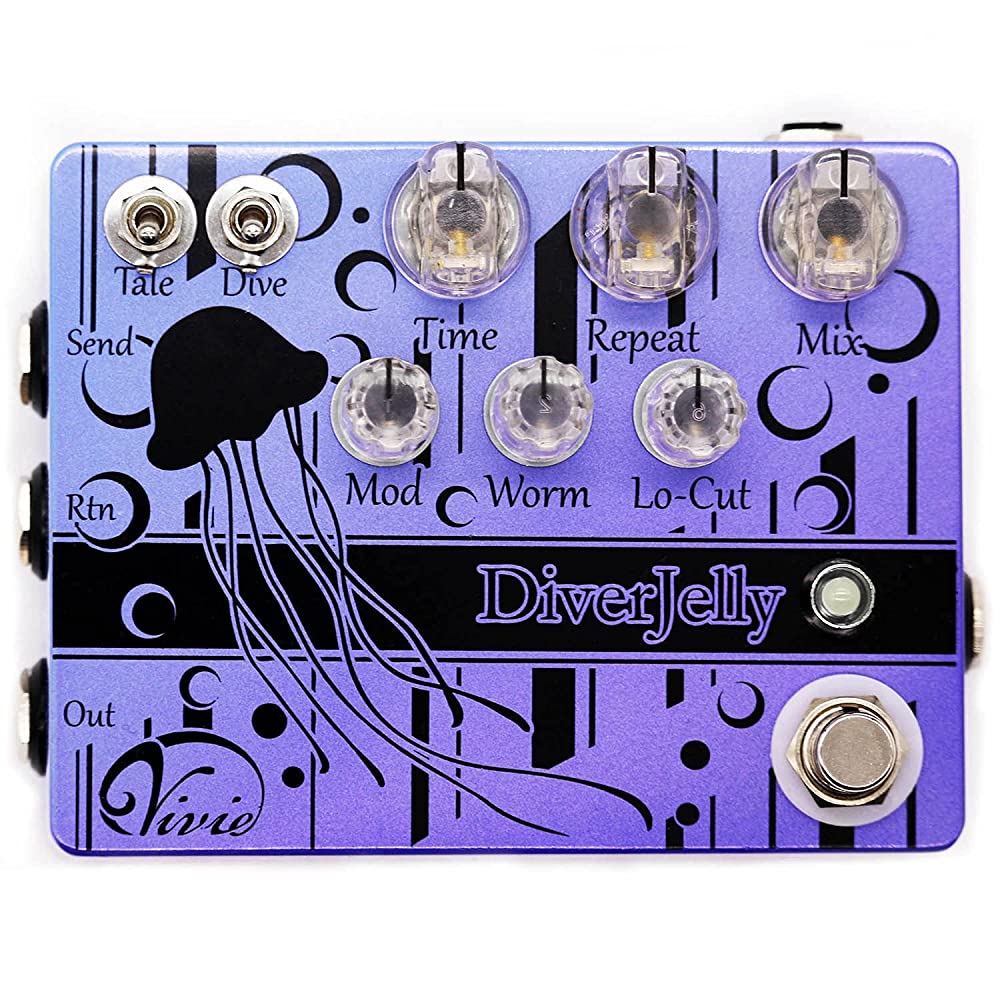 Vivie DiverJelly Compact Effector/Delay Vivie