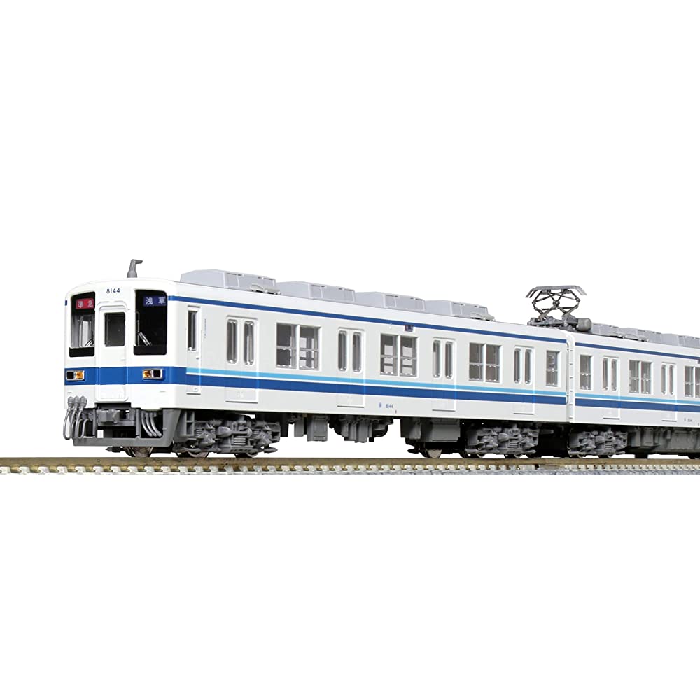 KATO 10-1647 N Gauge Tobu Railway 8000 Series Updated Car Basic Set of 4  Railway Model Train