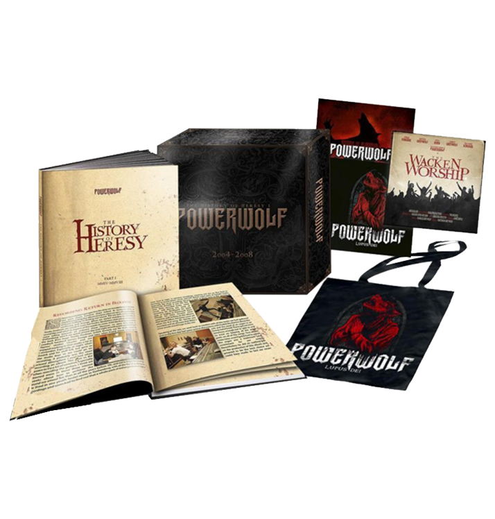 POWERWOLF - 'The History Of Heresy I 2004 - 2008' CD Box Set