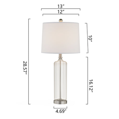 27.5in Table Lamps Set of 2