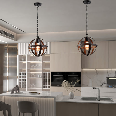 Black Pendant Light