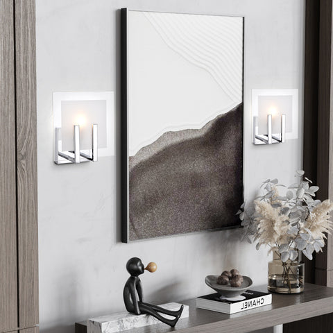 Chrome Wall Sconce