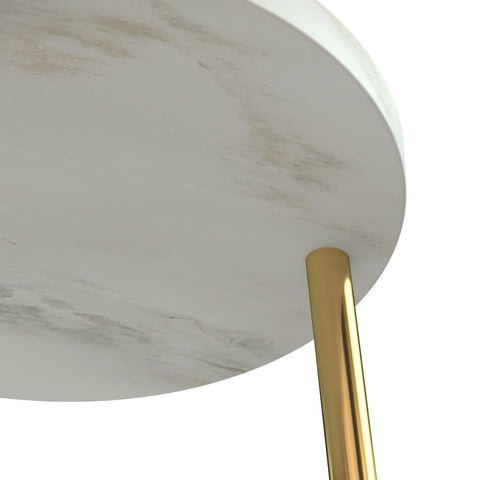 Marble Texture Floor Lamp Table Top