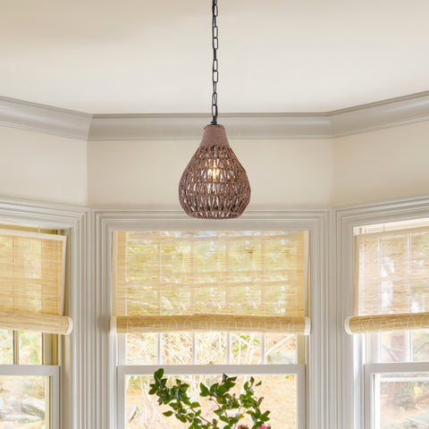 Woven Pendant Light