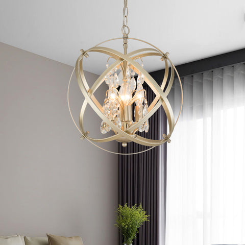 living room chandelier