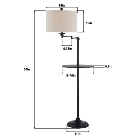 Tray Table Floor Lamp